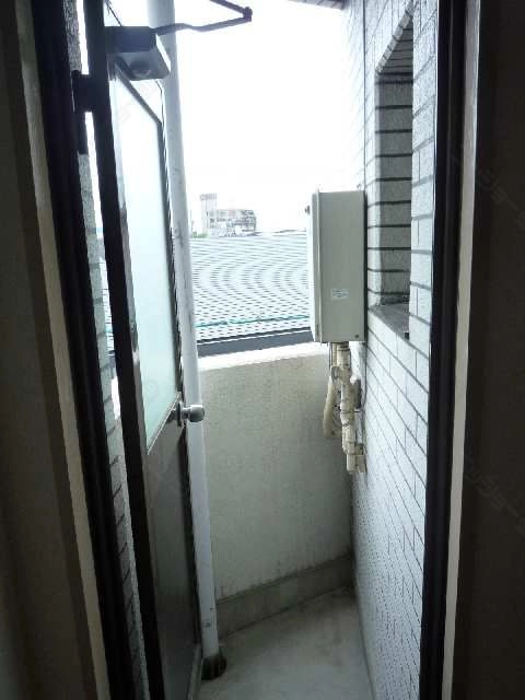 北側バルコニー