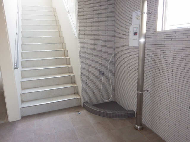 ペット足洗い場