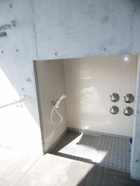 ペット足洗い場