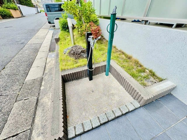 ペット足洗い場