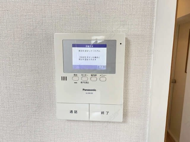 モニター付きインターホン