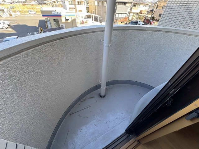 北側バルコニー