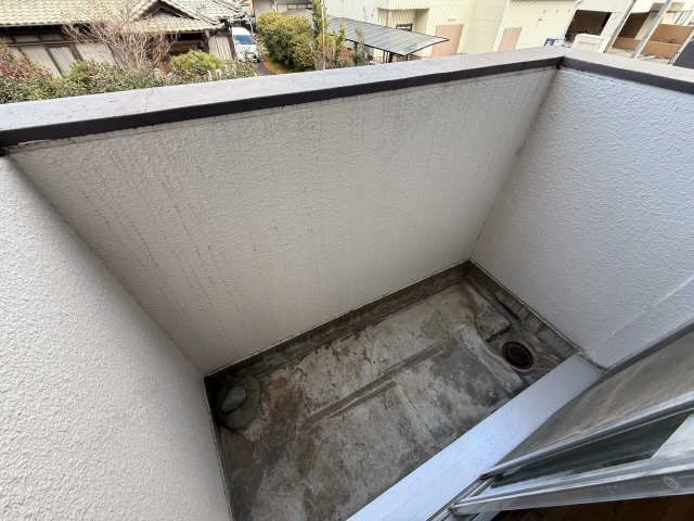 北側バルコニー