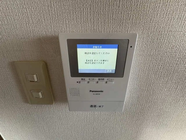 モニター付きインターホン