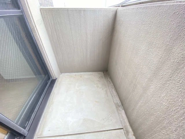 北側バルコニー