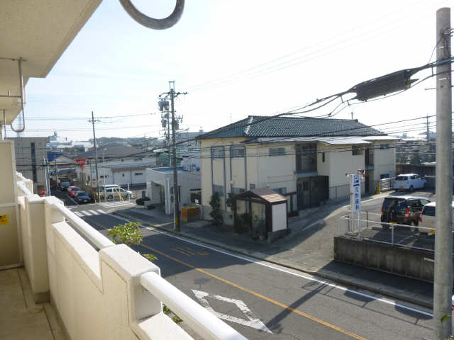 ベランダからの景観