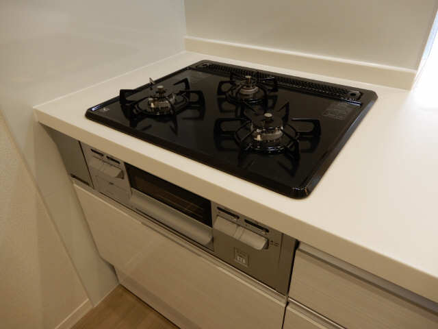 ３くちグリル付コンロ