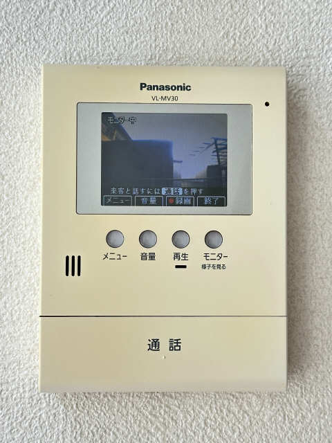 モニター付きインターホン