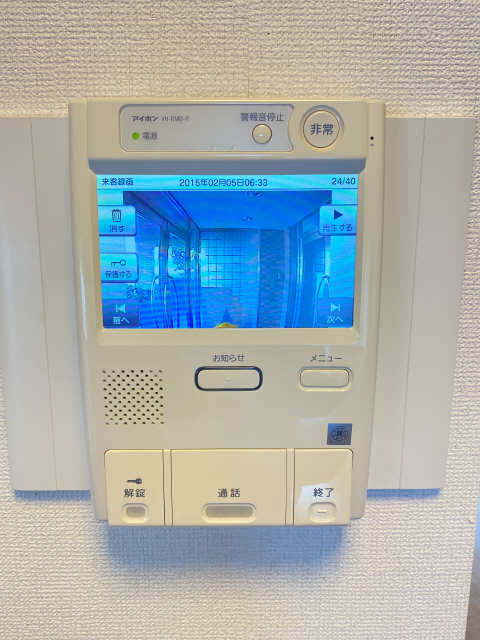 モニター付きインターホン