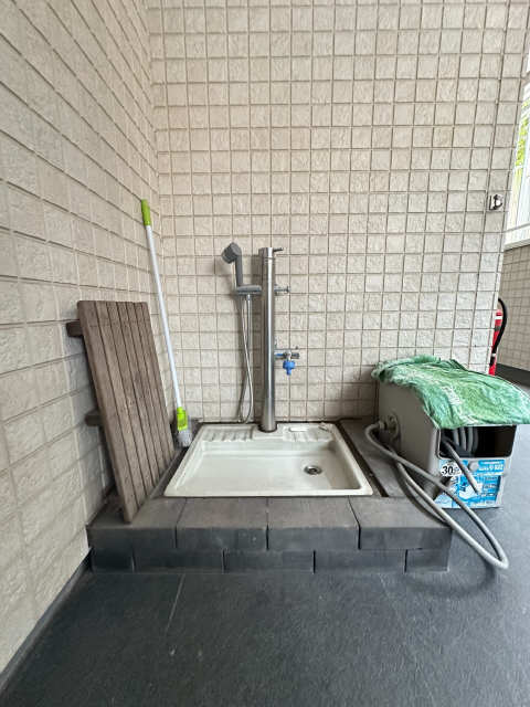 ペット足洗い場