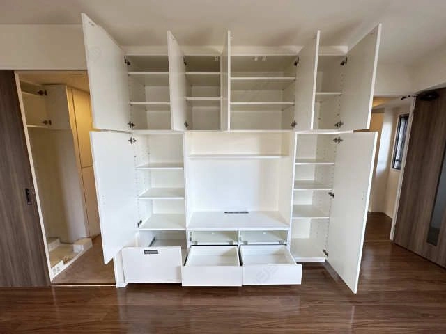 テレビ置き収納