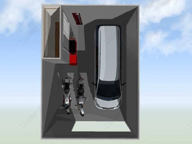 ガレージイメージパース