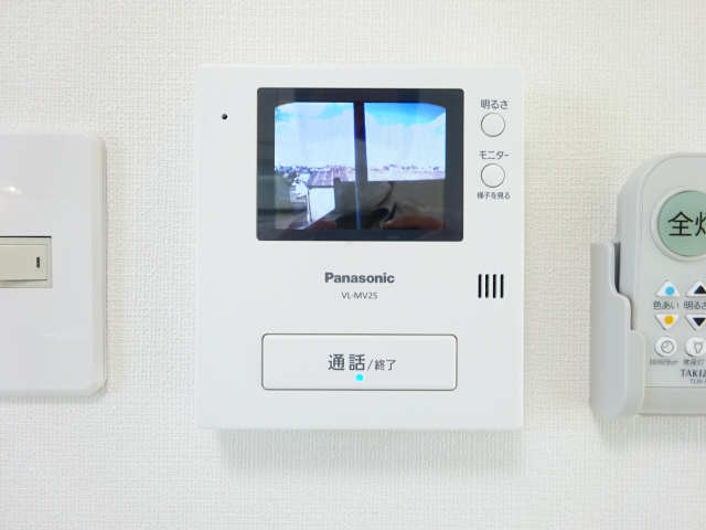 モニター付きインターホン