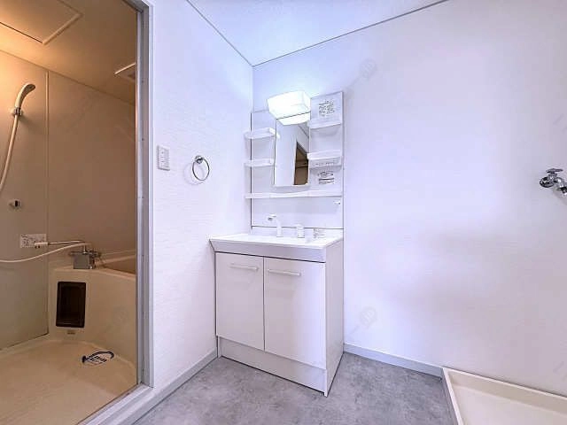 シャワー付洗面台