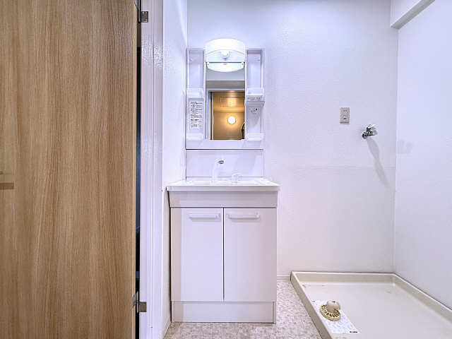 シャワー付洗面台