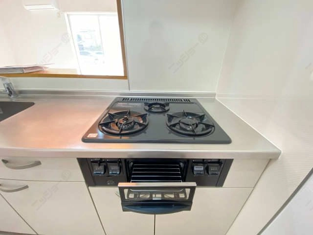 グリル付きコンロ