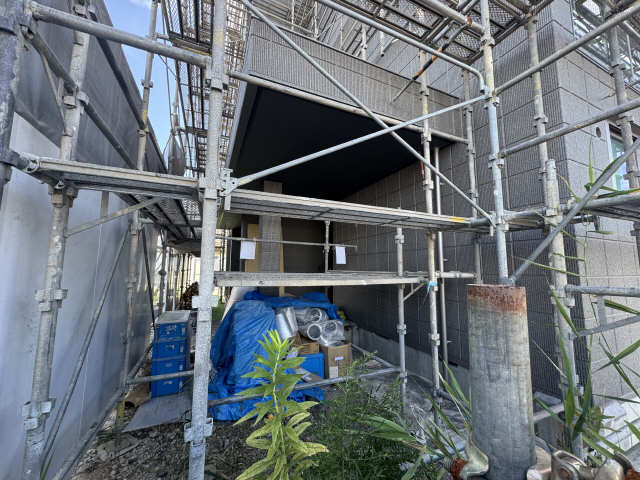 エントランス（建築中）