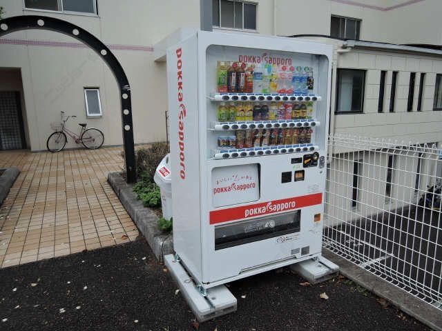敷地内自動販売機