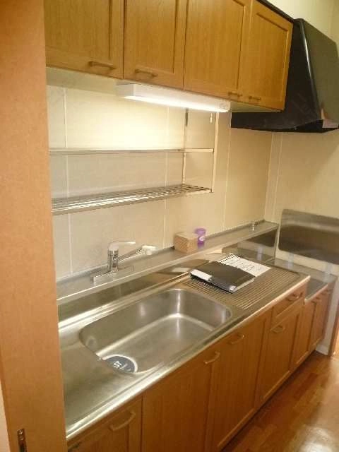 ゆとりのある流し台