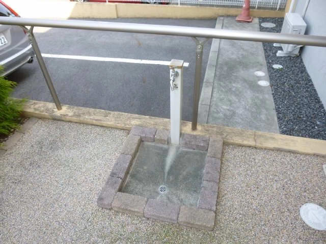 ペット用足洗い場