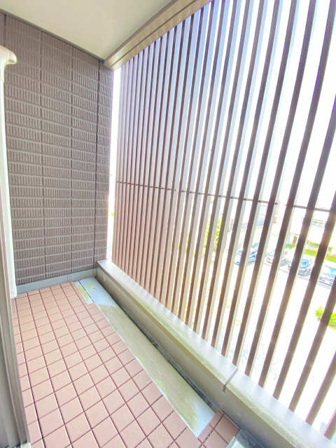 北側バルコニー