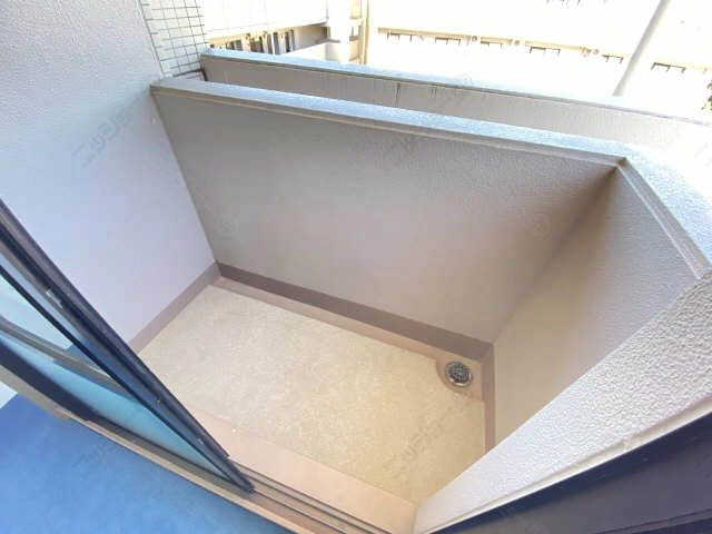 北側バルコニー