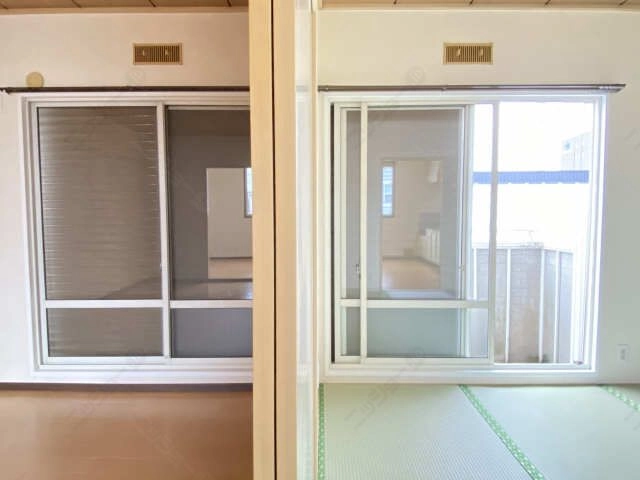 シャッター雨戸（東側）