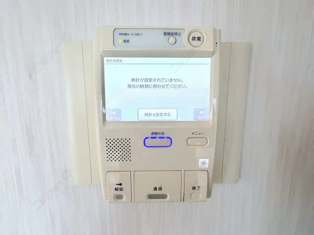 モニター付きインターホン