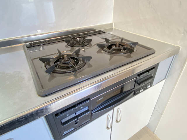グリル付３口コンロ
