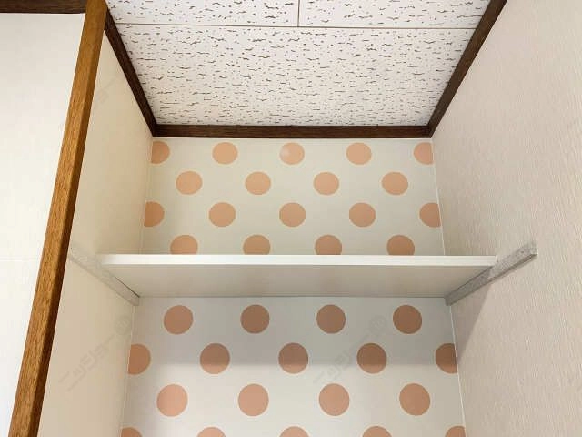 洗濯機置場上部収納棚