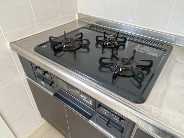 グリル付３口コンロ