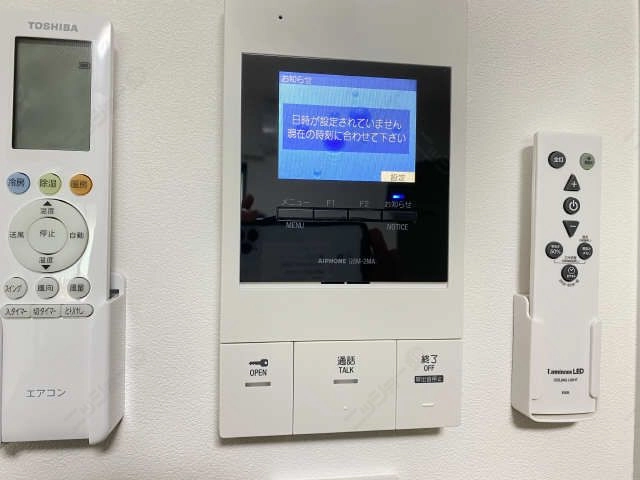 モニター付きインターホン