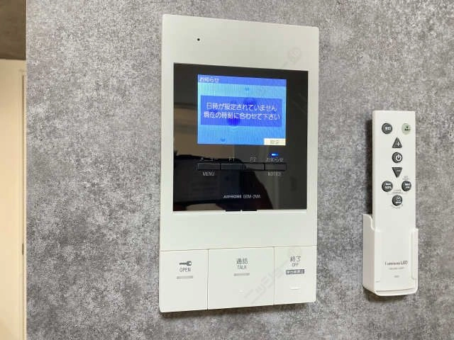 モニター付きインターホン