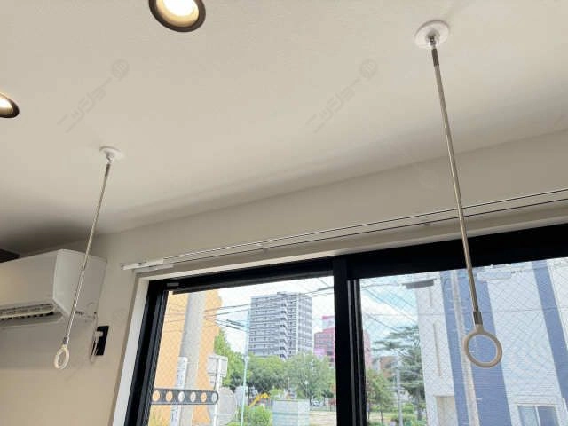 天井物干し
