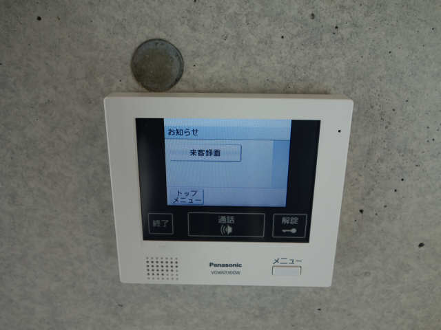 モニター付きインターホン