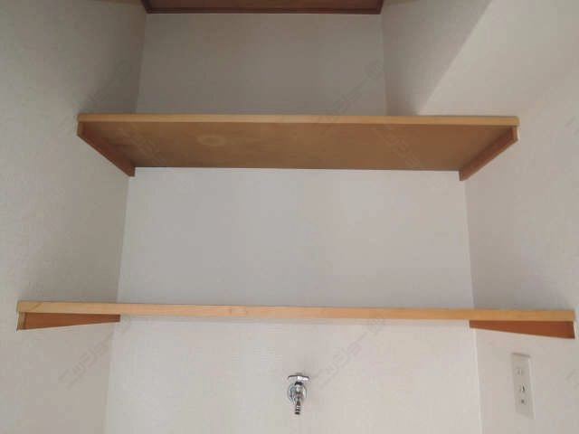 洗濯機置場上棚