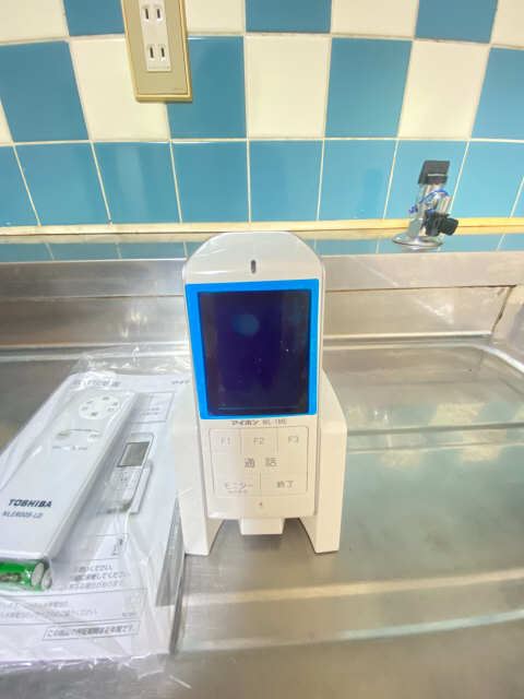 モニター付きインターホン