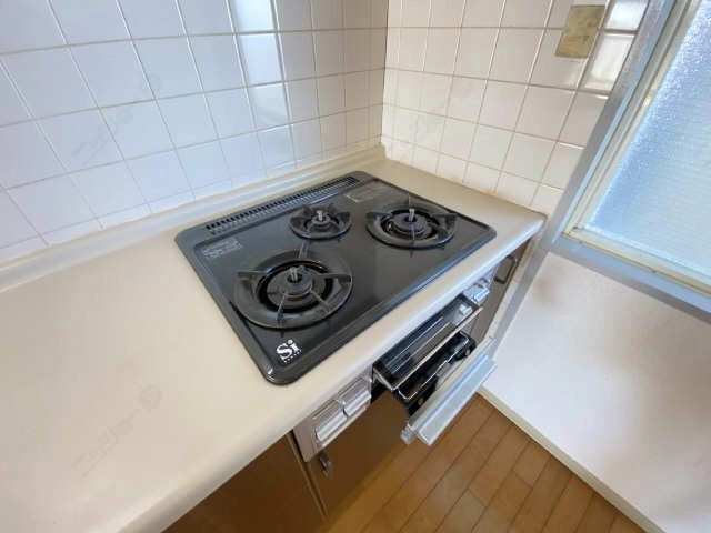 3口グリルガスコンロ