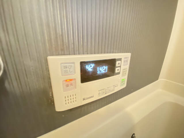 追い焚き機能パネル