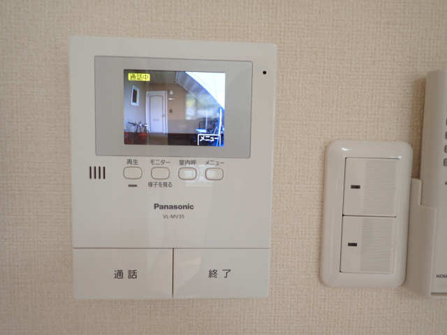 モニター付きインターホン