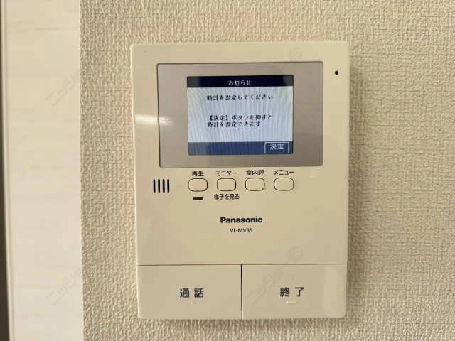 モニター付きインターホン