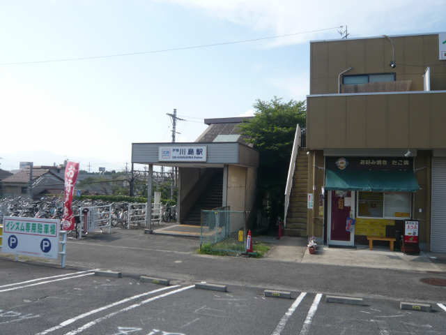 湯の山線伊勢川島駅