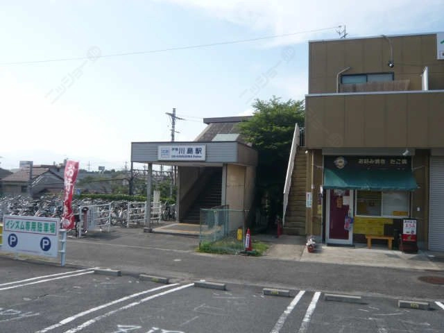 湯の山線伊勢川島駅