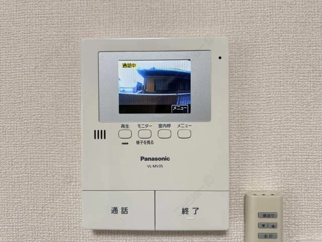 モニター付きインターホン