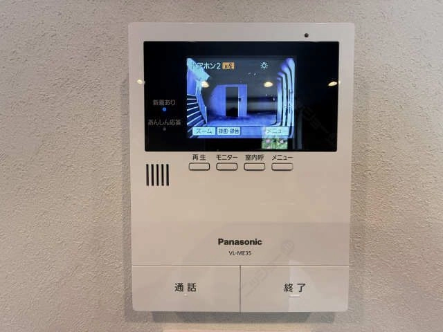 モニター付きインターホン