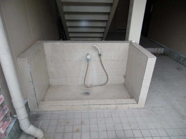 ペット用足洗い場
