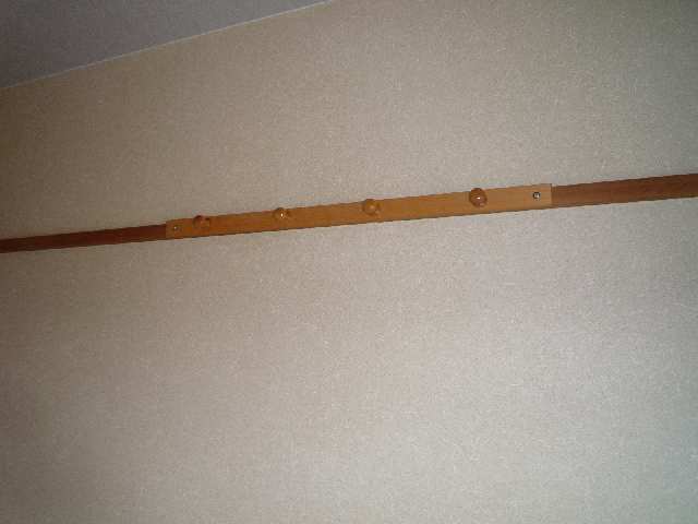 和室ハンガー掛け