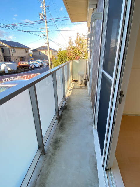 1階でも目線の高いバルコニー