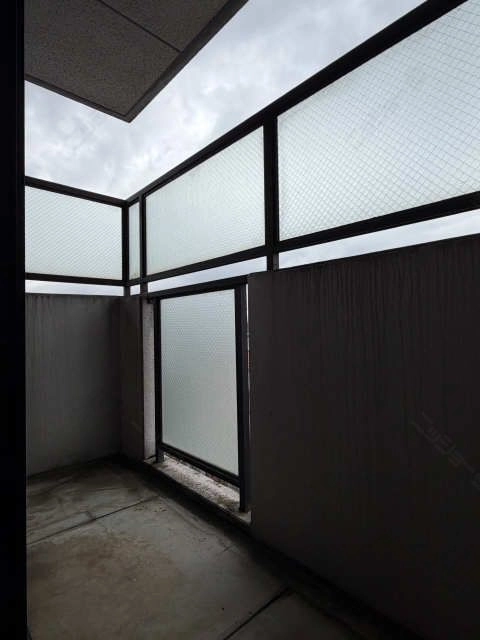 北側バルコニー
