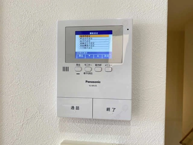 モニター付きインターホン